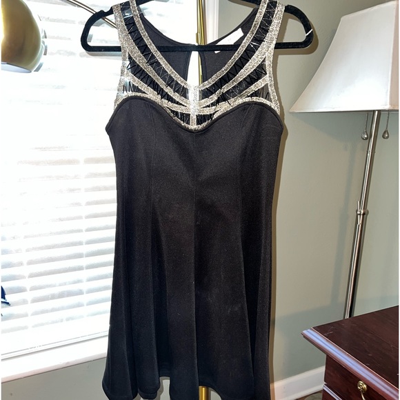 Altar'd State Dresses & Skirts - Black and Gold Dress